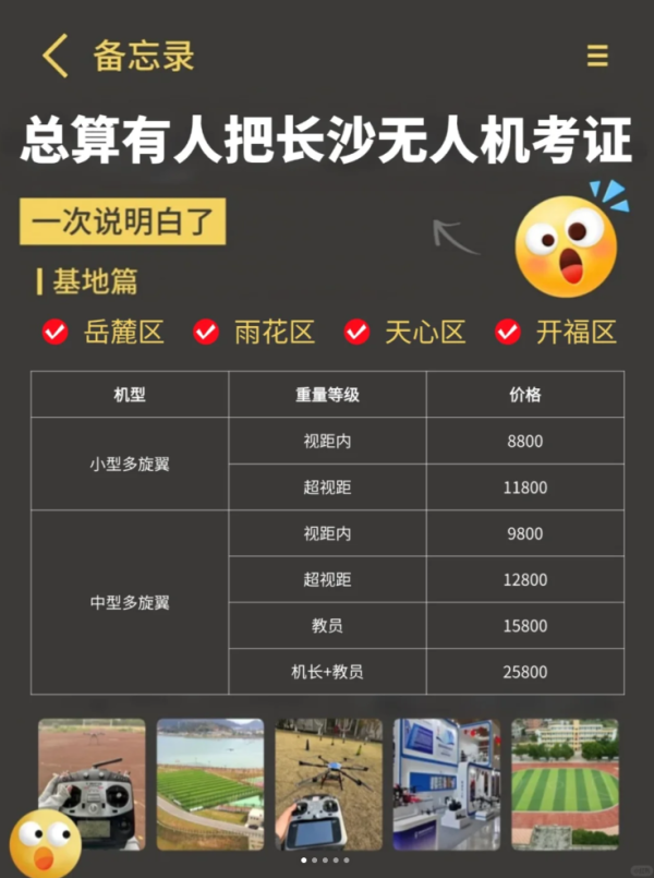 小白必看！长沙CAAC无人机考证全攻略！